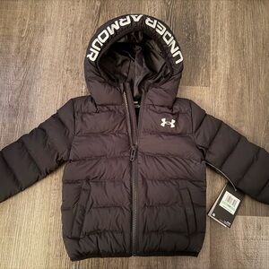 Under Armour Boys' Black Jacket
